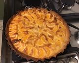 Une image de l'étape 11 de Tarte aux mandarines crème au pomelo (pâte brisée à la banane).