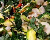 Foto del paso 1 de la receta: Verduras salteadas con salsa soja y jengibre