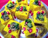 A picture of step 6 of Dhokla.