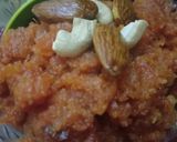 A picture of step 3 of Gajjar ka halwa 🥕🥕🥕.