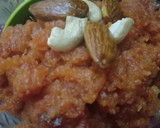 A picture of step 3 of Gajjar ka halwa 🥕🥕🥕.