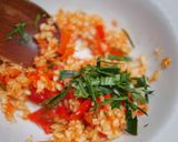 Foto langkah ke 3 dari resep Terong Kukus Cabe Bawang Siram Saus Tiram.