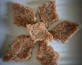 A picture of step 9 of Chamsur seeds(Garden cress seeds)-Makhana Burfi.