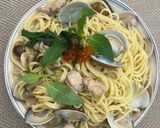 蛤蠣雞肉佐A J白酒蒜香芥末子醬的食譜步驟4照片