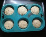 Foto del paso 4 de la receta Bizcochitos de melocotón con crema de yogurt (dietéticos)