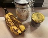 A picture of step 1 of Oatmeal banana cookies.