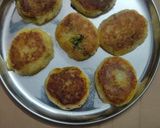आलू की टिक्की(aloo ki tikki recipe in hindi) रेसिपी चरण 3 फोटो