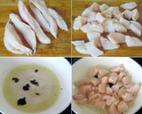 Foto del paso 2 de la receta Ensalada templada de pollo, con trufa negra