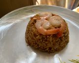 รูปขั้นตอนการทำที่ 4 ของ ข้าวผัดน้ำพริกเผากุ้งใส่หมูสับกับไข่เค็ม