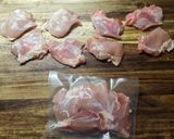 Une image de l'étape 1 de Poulet Curry au Lait de Coco.