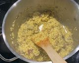 A picture of step 4 of ‘Cheesy’ Vegan Squash Risotto.