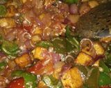 A picture of step 6 of Cheese chilli.