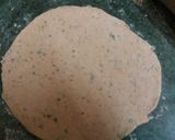 A picture of step 3 of Aata pyaaj besan ki missi roti.