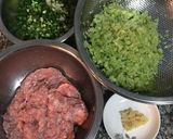 A picture of step 2 of Cabbage Pork Potstickers.