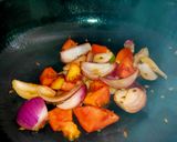 A picture of step 2 of Buttery Cabbage Kofta Curry.