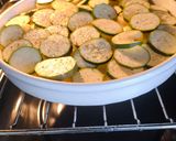 Balkán muszaka burgonyával és cukkinivel recept fázis 2 fotója