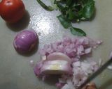 A picture of step 2 of Veg omelette.
