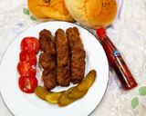 عکس مرحله 4 از دستور همبرگر خونگی (مخلوط گوشت و سویا)