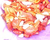 A picture of step 5 of Dambun Shinkafa.