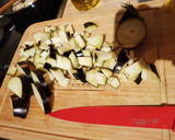 Foto del paso 2 de la receta: Macarrones integrales con berenjena