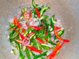 Tumis jangek jengkol dan tempe