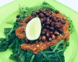 Foto langkah ke 5 dari resep Plecing Kangkung Lombok.