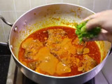 Mustard fish masala curry