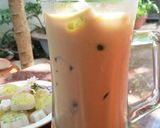 Hình bước làm 1 của món Trà sữa thạch phomai