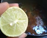 A picture of step 4 of Lemon rasam.