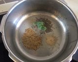 A picture of step 2 of Dudhi Chana Nu Shaak/Lauki Chana Dal ki Subji/ Bottlegourd Gram Curry.