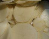 A picture of step 1 of Potatoes Au Gratin Batch 8.