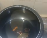 A picture of step 1 of Ghee rice.