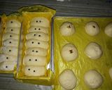Foto langkah ke 6 dari resep Roti isi panggang (coklat, keju, abon, kacang).