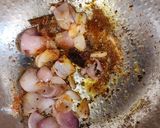 A picture of step 3 of Bhindi do pyaza.