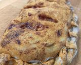 Foto del passaggio 9 della ricetta Calzone ripieno di coste indiavolate