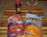 A picture of step 3 of Mike's Crazy EZ Shrimp Cocktails.