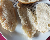 Foto del paso 2 de la receta: Torrijas de mini croissant con crema de lima y toque de jengibre