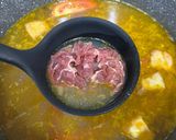 Hình bước làm 7 của món Bún Riêu Cua Tóp Mỡ Mọc Giòn