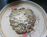 A picture of step 8 of Moong dal chilla.
