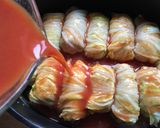 A picture of step 13 of Easy Comfy Stewed Napa Cabbage Rolls (Stuffed Cabbage) with Oats.