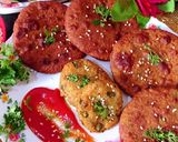 चींजी मटर आलू कचौड़ी (cheesy matar aloo kachori recipe in hindi) रेसिपी चरण 14 फोटो