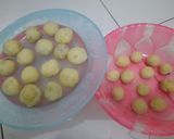 Foto langkah ke 2 dari resep Bola-bola coklat & green tea.