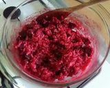 A picture of step 9 of Vickys Beetroot Risotto (Oven Method), GF DF EF SF NF.