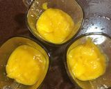 A picture of step 2 of Crunchy Mango Pudding.