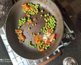 A picture of step 1 of Roti samosa.