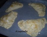 Φωτογραφία βήματος 5 της συνταγής Καλτσόνε σφολιάτας με σοκολάτα και μπανάνα