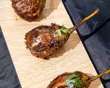 A picture of step 6 of Stuffed brinjal fry.