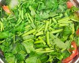 Hình bước làm 3 của món Canh chua rau muống