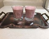 A picture of step 3 of Strawberry and Banana smoothie 😍.