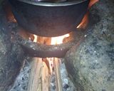 A picture of step 2 of Spicy Matoke #festivecontestkakamega #author marathon.